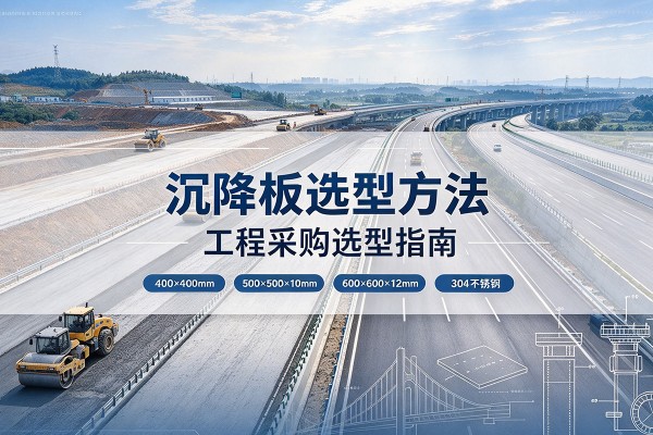 抚远沉降板选择方法
