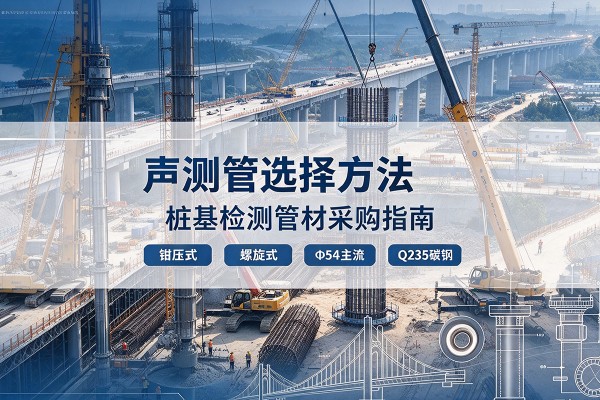 抚远声测管选型标准