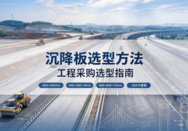 抚远沉降板选择方法