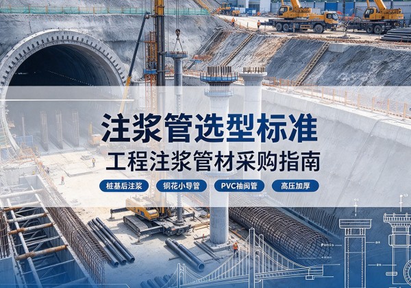抚远注浆管选型标准